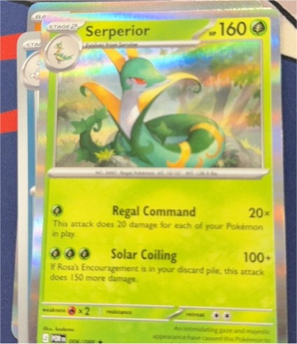 2020 Pokémon Perfect Order #006 Serperior — front