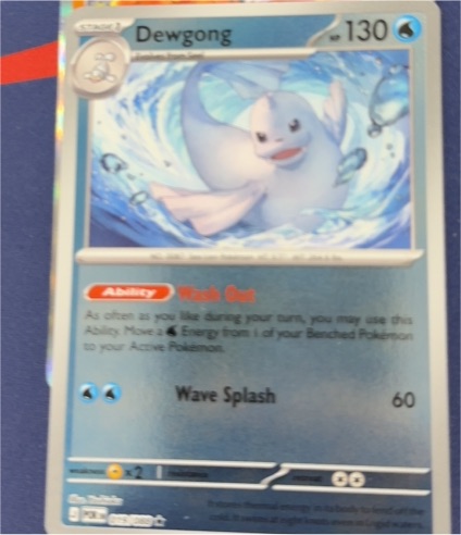 2026 Pokémon Perfect Order #019 Dewgong — front