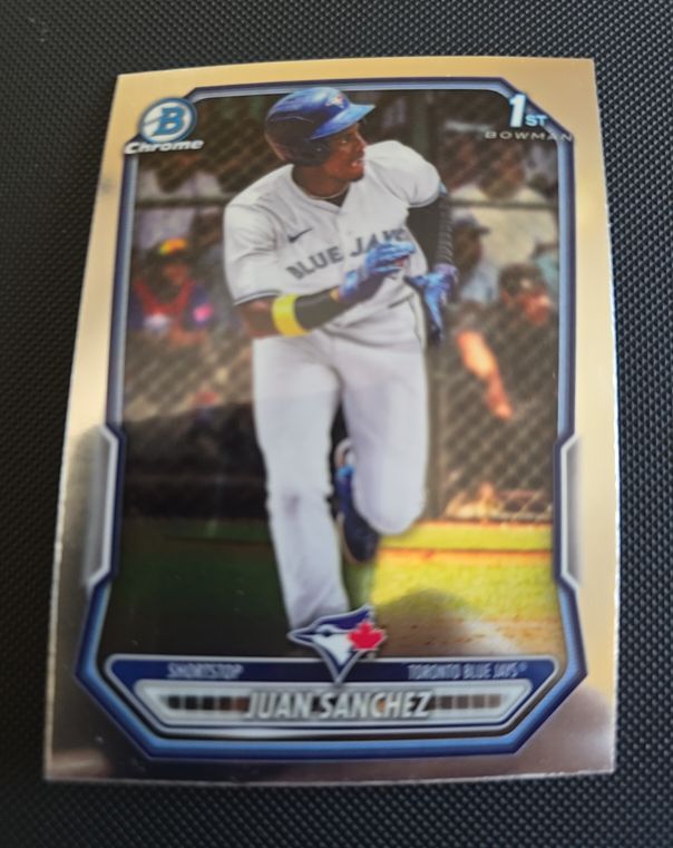 2026 Bowman Chrome #BCP-25 Juan Sanchez — front