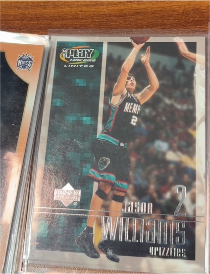 2001-02 Upper Deck Playmakers Limited #45 Jason Williams — front