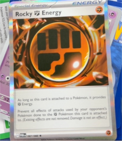 2023 Pokemon Perfect Order #087 Rocky Energy — front