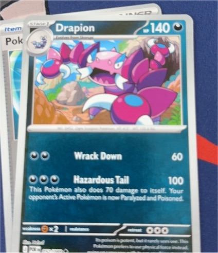 2026 Pokémon TCG Perfect Order #052 Drapion — front