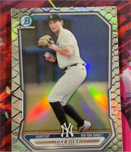 2026 Bowman Chrome #BCP-78 Dax Kilby — front