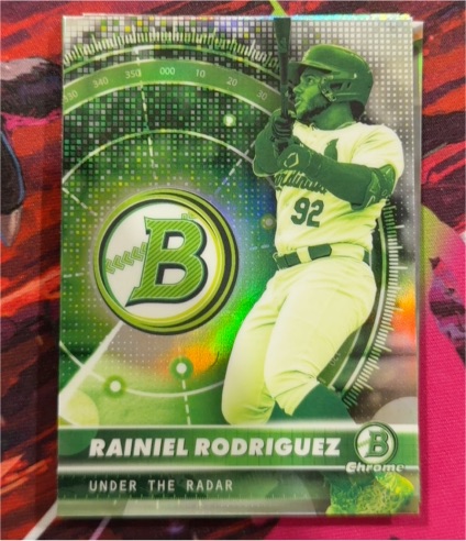 2026 Bowman Under The Radar #UR-7 Rainiel Rodriguez — front