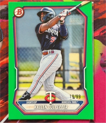 2026 Bowman #BP-143 Kaelen Culpepper — front