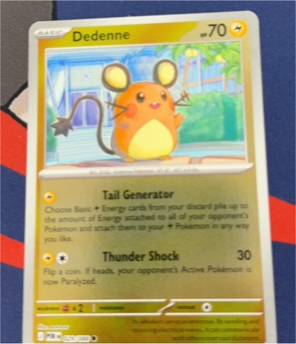 2026 Pokémon Perfect Order #029 Dedenne — front