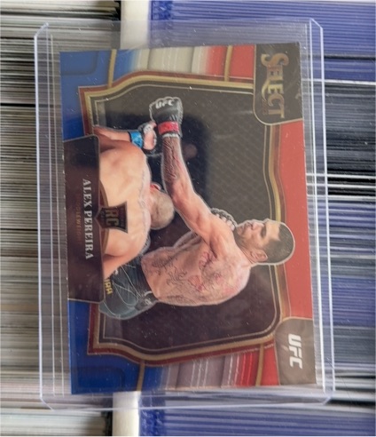 2023 Panini Select UFC #65 Alex Pereira — front
