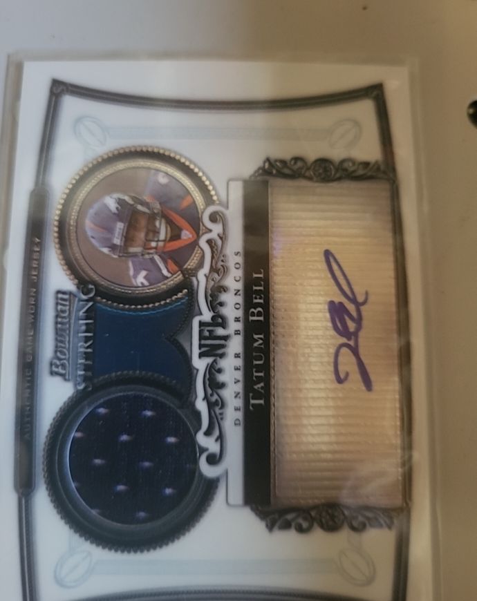 2006 Bowman Sterling #BS-TB Tatum Bell — front