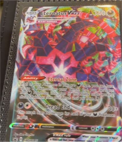 2020 Pokemon Black Star Promo #045 Eternatus VMAX — front