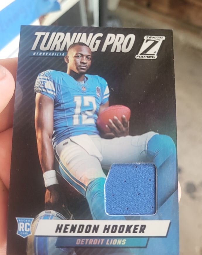 2023 Panini Zenith Turning Pro #TPM-HHR Hendon Hooker — front