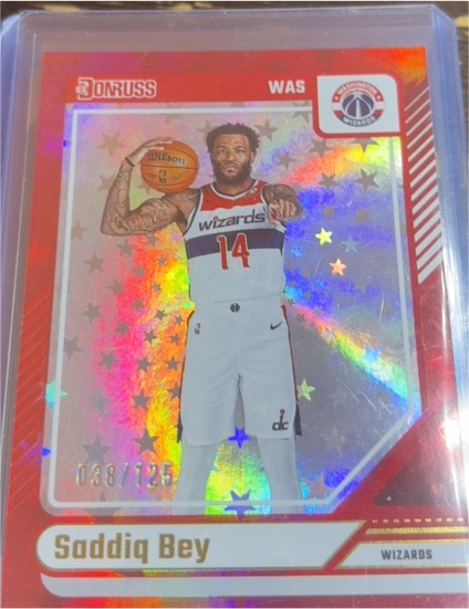 2024-25 Donruss #13 Saddiq Bey — front
