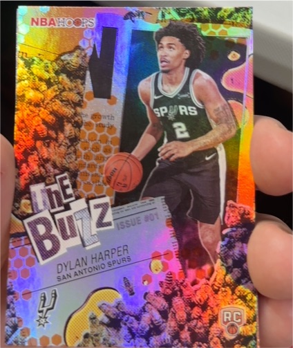 2025-26 Topps NBA Hoops #TB-2 Dylan Harper The Buzz — front