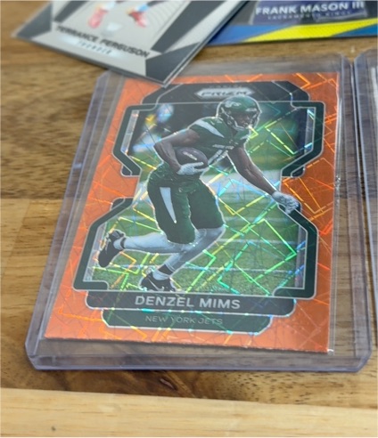 2021 Panini Prizm #85 Denzel Mims — front