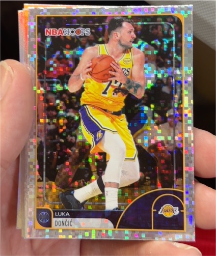 2025-26 Topps NBA Hoops #8 Luka Dončić — front