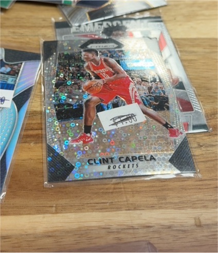 2017-18 Panini Prizm #258 Clint Capela — front
