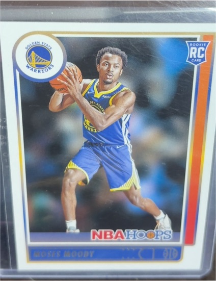 2021-22 Panini NBA Hoops #229 Moses Moody — front