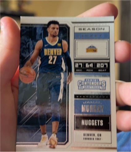 2018 Panini Contenders Draft Picks Season Ticket #20 Jamal Murray — front