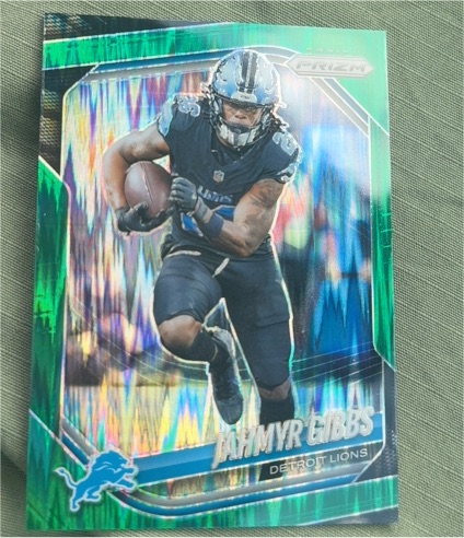 2025 Panini Prizm #74 Jahmyr Gibbs — front