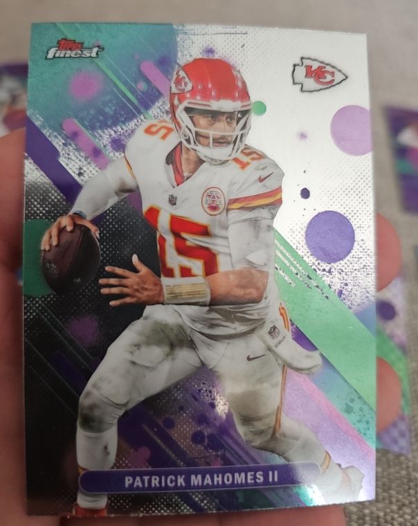 2025 Topps Finest #58 Patrick Mahomes II — front