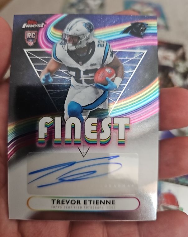 2025 Topps Finest #19 Trevor Etienne — front