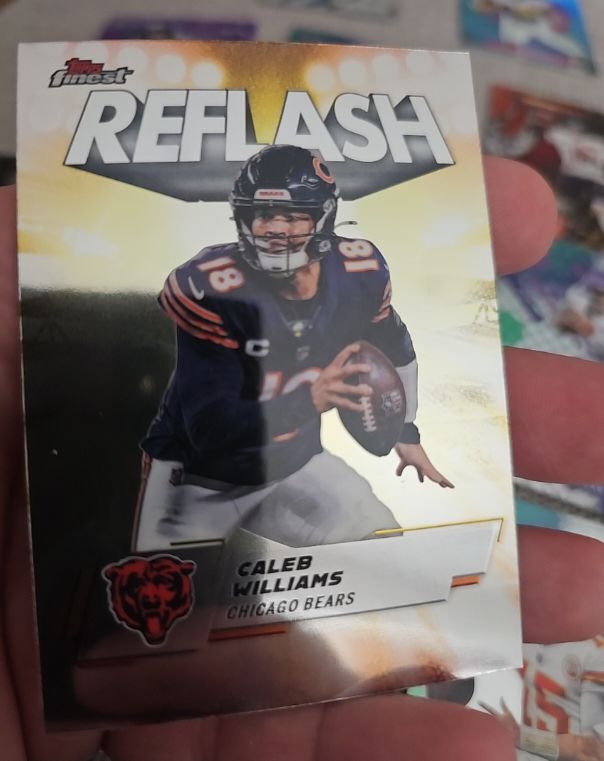2024 Topps Finest Reflash #RF Caleb Williams — front