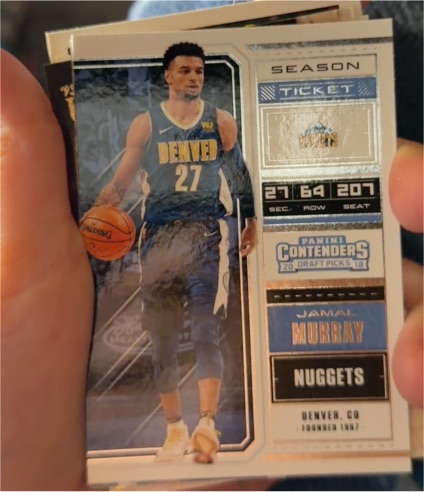 2018 Panini Contenders Draft Picks #20 Jamal Murray — front