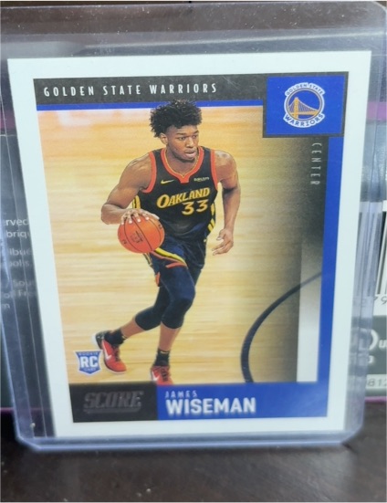 2020-21 Panini Chronicles Score #602 James Wiseman — front