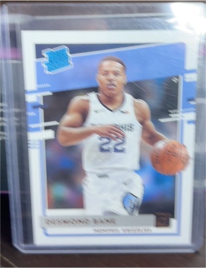 2020-21 Panini Donruss #240 Desmond Bane Rated Rookie — front