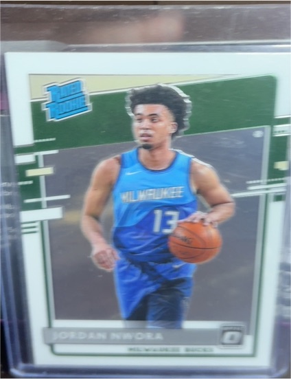 2020-21 Panini Donruss Optic #189 Jordan Nwora — front