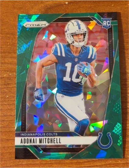 2024 Panini Prizm #303 Adonai Mitchell — front