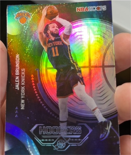 2025-26 Topps NBA Hoops #H-9 Jalen Brunson — front