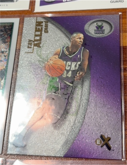 2000-01 Fleer E-X #47 Ray Allen — front