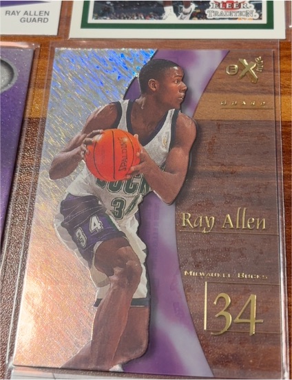 1997-98 Skybox E-X2001 #33 Ray Allen — front