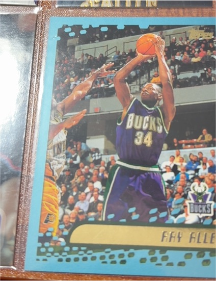 2001-02 Topps #140 Ray Allen — front