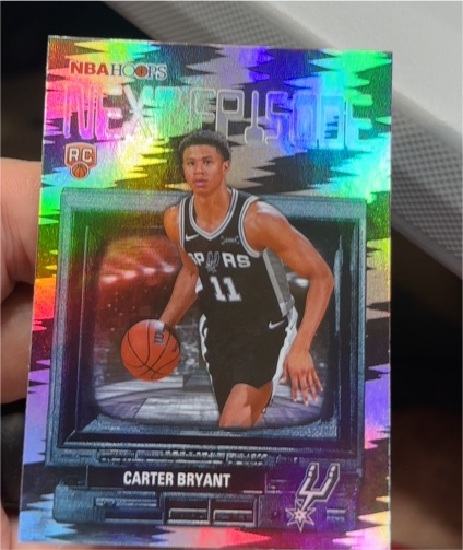 2025-26 Topps NBA Hoops Next Episode #NE-14 Carter Bryant — front