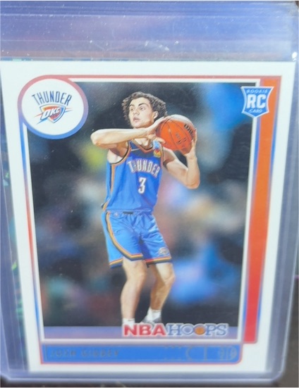 2021-22 Panini NBA Hoops #202 Josh Giddey — front