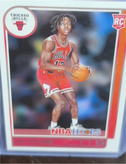 2021-22 Panini NBA Hoops #240 Ayo Dosunmu — front
