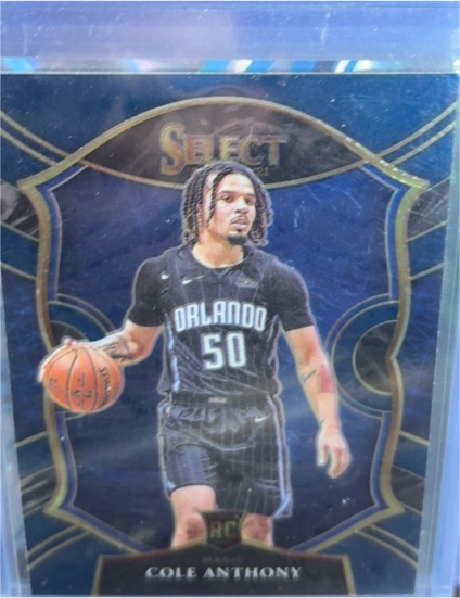 2020-21 Panini Select #75 Cole Anthony — front