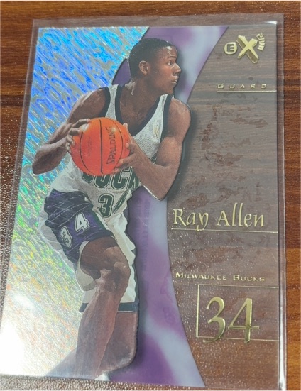 1997-98 Skybox EX2001 #34 Ray Allen — front