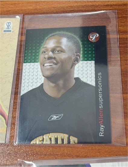 2003-04 Skybox Autographics #16 Ray Allen — front