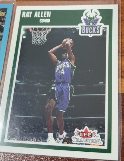 2002 Fleer Tradition #196 Ray Allen — front