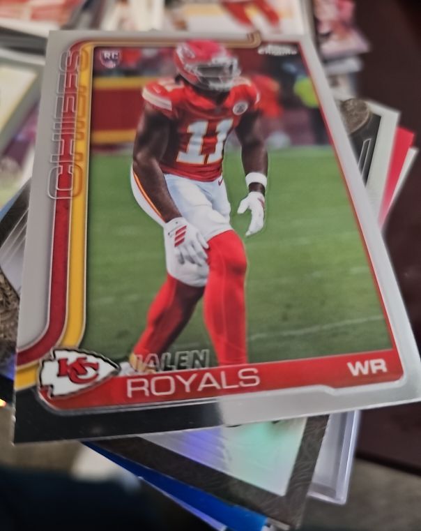 2025 Topps Chrome #337 Jalen Royals — front