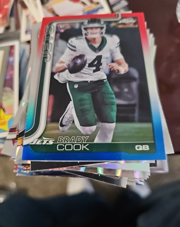 2025 Topps Chrome #319 Brady Cook — front