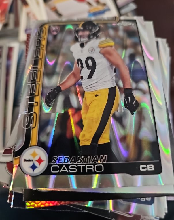 2025 Topps Chrome #370 Sebastian Castro — front