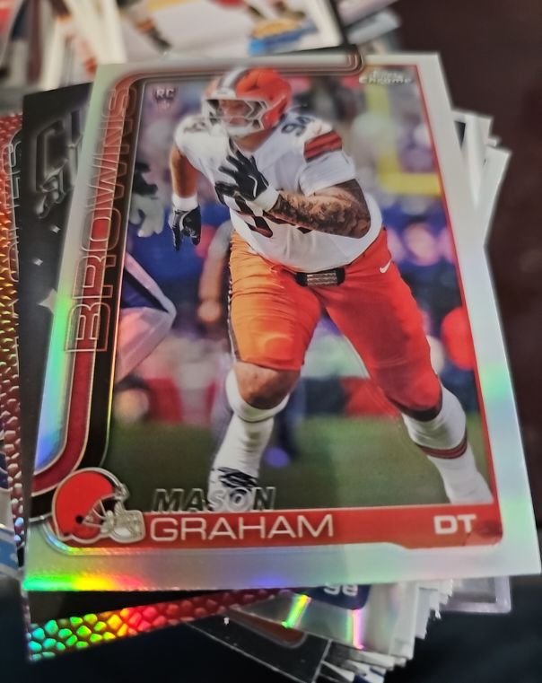 2025 Topps Chrome #302 Mason Graham — front