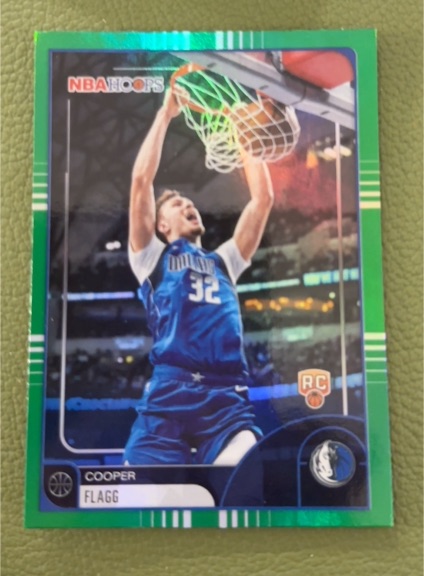 2026 Topps NBA Hoops #35 Cooper Flagg — front