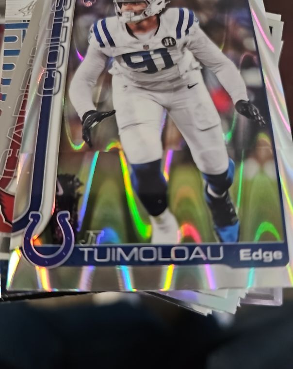 2025 Topps Chrome #356 JT Tuimoloau — front