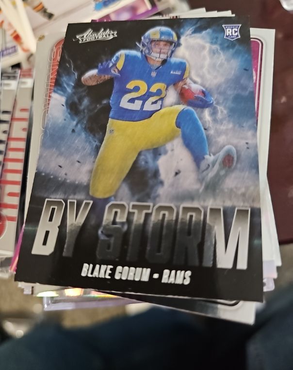2024 Panini Absolute By Storm #BS-BCM Blake Corum — front