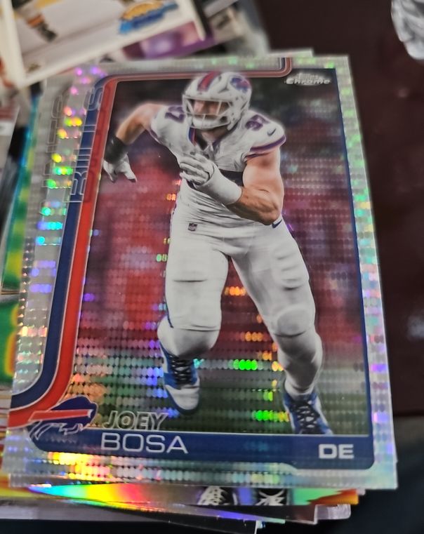 2025 Topps Chrome #36 Joey Bosa — front