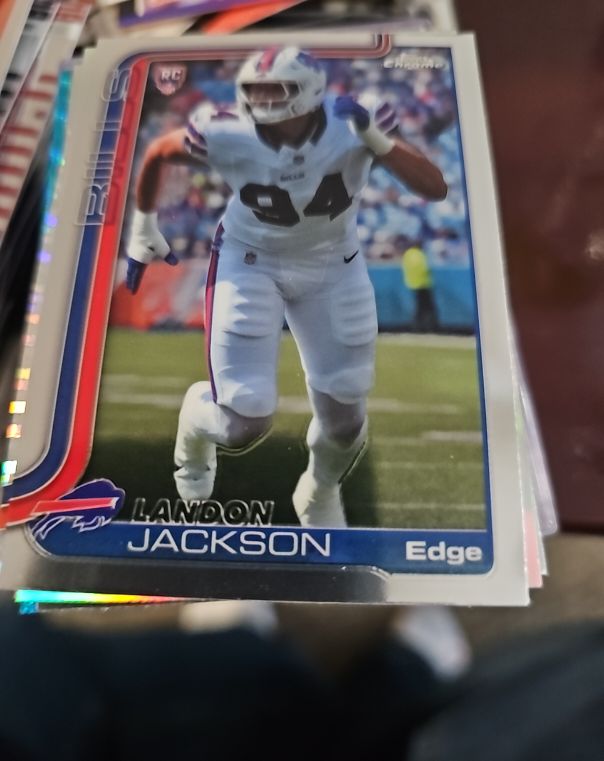 2025 Topps Chrome #358 Landon Jackson — front